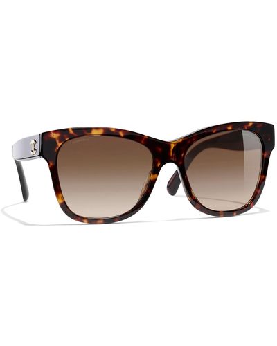 Chanel Sunglass Square Sunglasses Ch5380 - Brown
