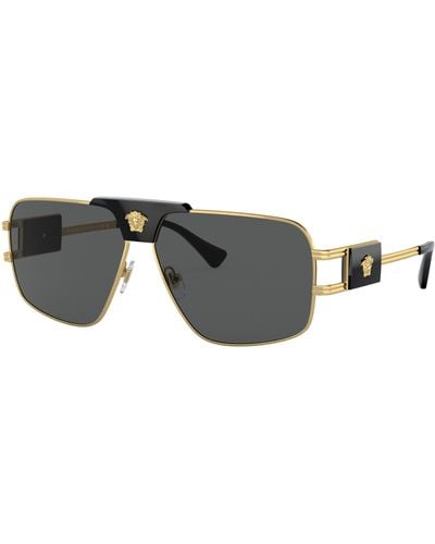 Versace Sunglasses, Ve225263-x 63 - Black