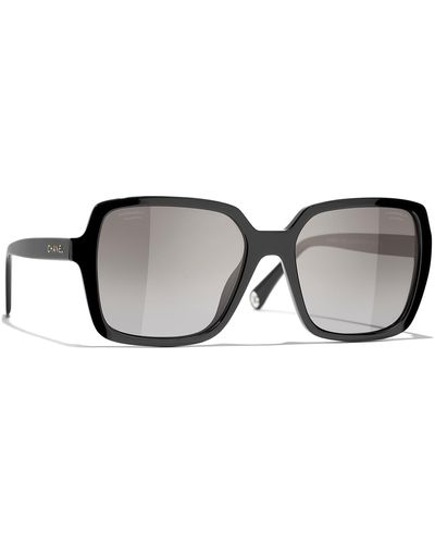 Chanel Sunglass Square Sunglasses CH5505 - Noir
