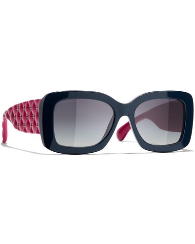 Chanel Sunglass Rectangle Sunglasses CH5483 - Noir