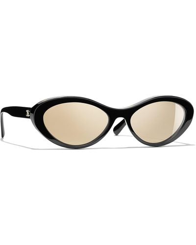 Chanel Oval Sunglasses Ch5416 - Multicolour