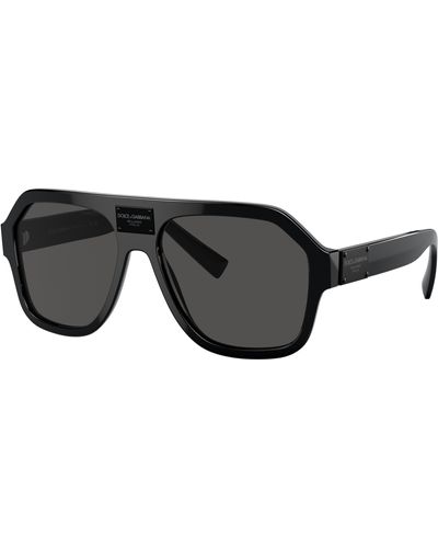 Dolce & Gabbana Sunglasses Dg4433f - Black