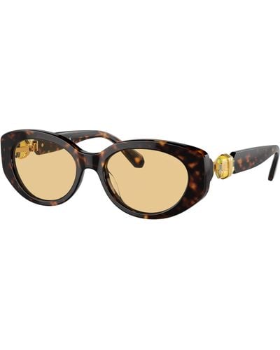 Swarovski Sunglasses Sk6002 - Black