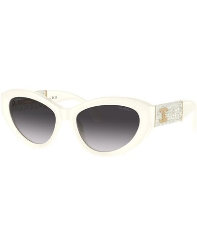 Chanel Sunglass Cat Eye Sunglasses Ch5513 - Black