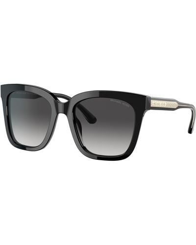 Michael Kors Mk2163 San Marino Square-frame Acetate Sunglasses - Black