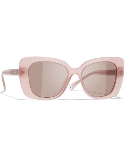 Chanel Sunglass Rectangle Sunglasses CH5504 - Schwarz