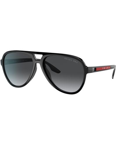 Prada Linea Rossa Linea Rossa Sunglasses - Black