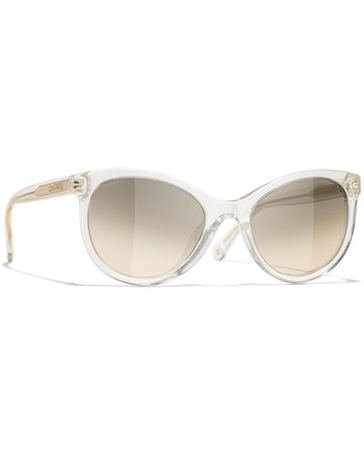 Chanel Sunglass Pantos Sunglasses Ch5523u - Black