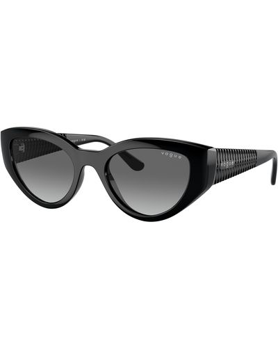 Vogue Eyewear Sunglass Vo5566s - Black