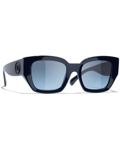 Chanel Sunglass Square Sunglasses CH5506 - Noir