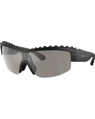 Swarovski Sunglasses Sk6014 - Black