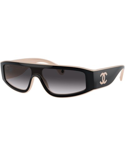 Chanel Sunglasses Ch6057 - Black