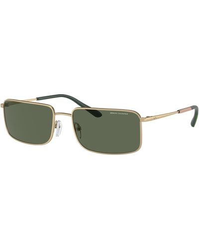 Armani Exchange Sunglasses Ax2044s - Green