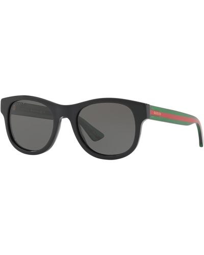 Gucci gg0003sn Square-frame Acetate Sunglasses - Black