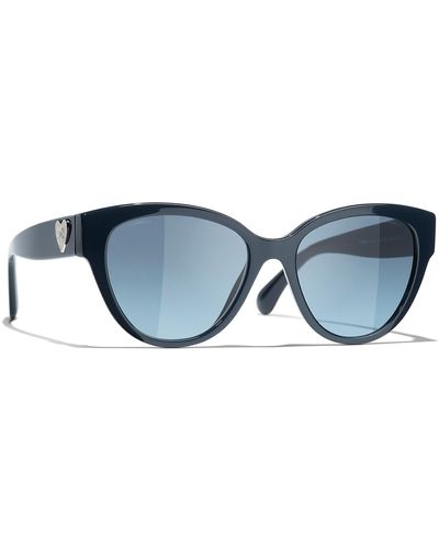 Chanel Sunglass Butterfly Sunglasses CH5477 - Schwarz