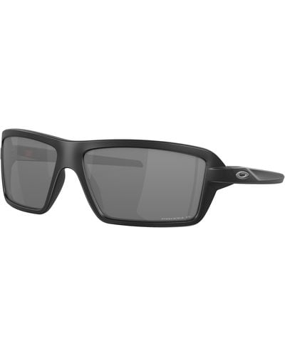Oakley Sunglass OO9129 Cables X-Silver Collection - Noir