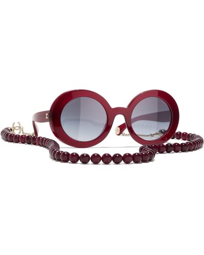 Chanel Sunglass Round Sunglasses CH5489 - Noir