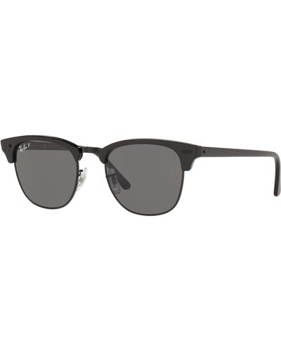 Ray-Ban Sunglass Rb3016 Clubmaster Classic - Black