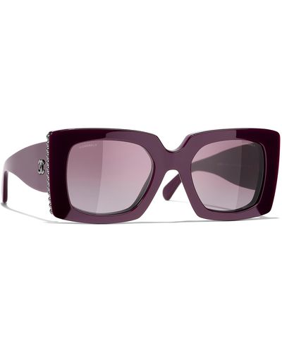 Chanel Sunglass Square Sunglasses CH5480H - Noir