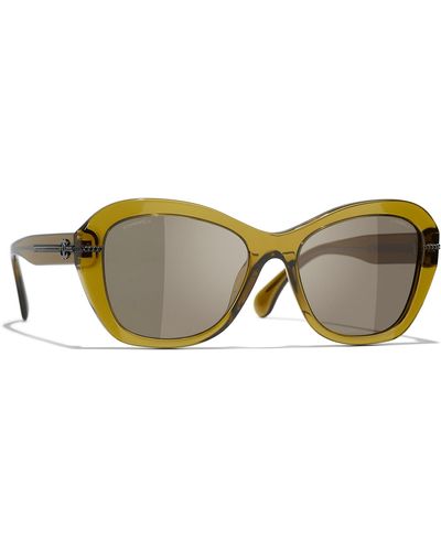 Chanel Sunglass Butterfly Sunglasses CH5510 - Schwarz