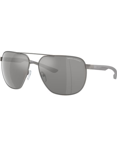 Armani Exchange Sunglasses Ax2047s - Grey