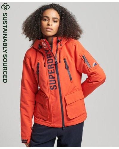 Superdry Hooded Ultimate Sd-windcheater Jacket - Red