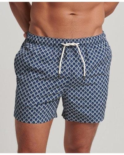 Superdry Recycled Swim Shorts - Blue