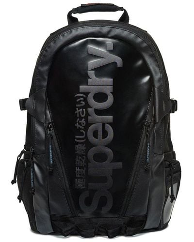 Superdry Men's Mono Tarp Backpack - Black