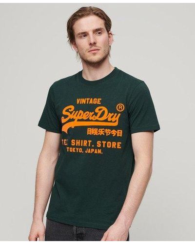 Superdry Neon T-shirt - Green