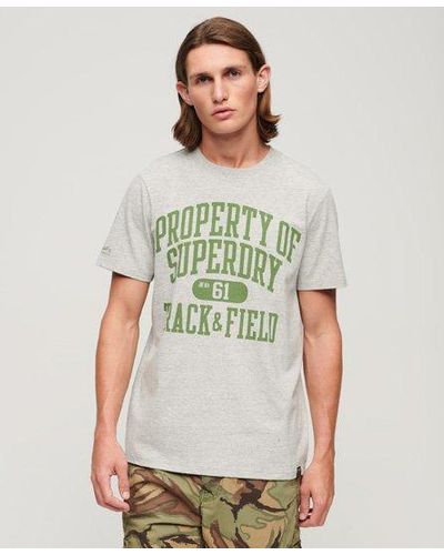 Superdry Athletic University Graphic T-shirt - Green