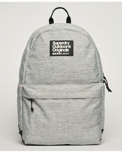 Superdry Original Montana Backpack Light Gray Size: 1size