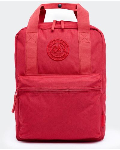 Superdry Top Handle Small Backpack Red
