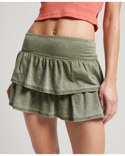 Superdry 90s Mini Skirt - Green