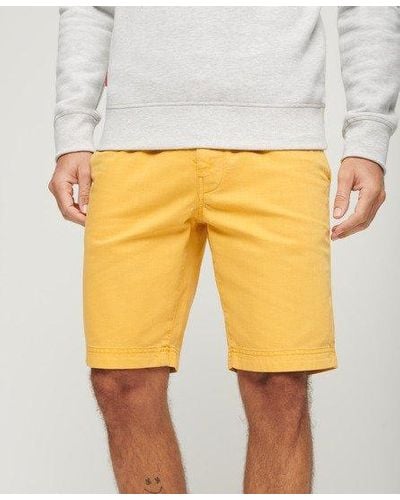 Superdry Vintage International Shorts - Yellow