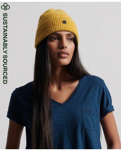 Superdry Luxe Beanie - Blue