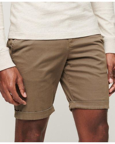 Superdry Vintage Chino Shorts - Natural