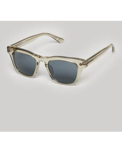 Superdry Classic Brand Print Sdr Stamford Sunglasses - Metallic