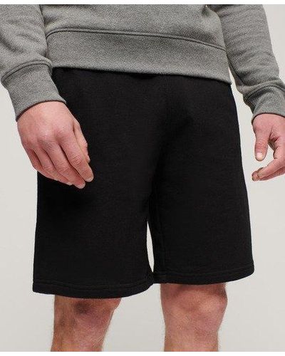 Superdry Essential Logo Jersey Shorts - Black