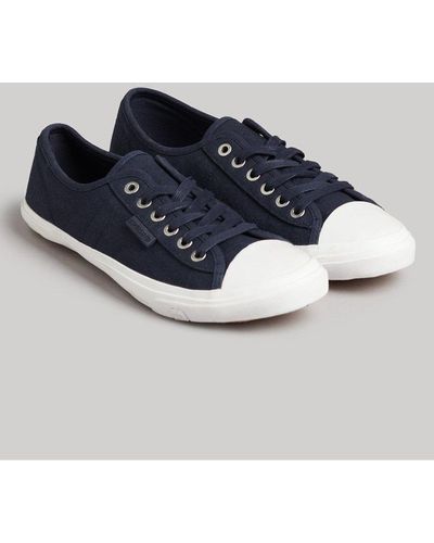 Superdry Low Pro Classic Trainers - Blue
