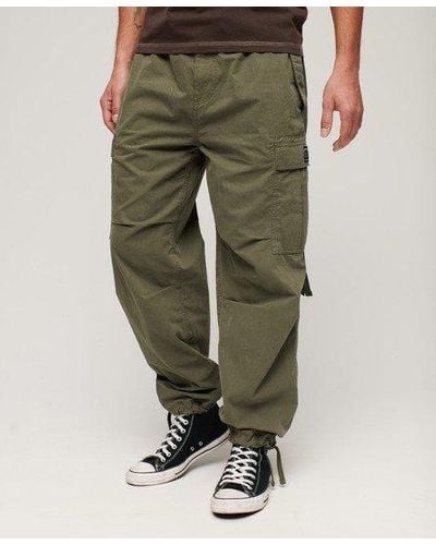 Superdry Classic Parachute Grip Trousers - Green