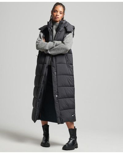 Gray Superdry Jackets for Women | Lyst