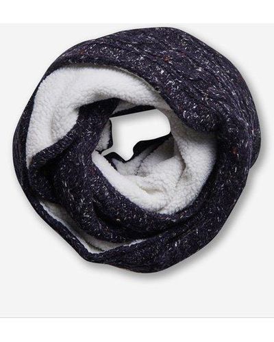 Superdry Gracie Cable Snood - Blue