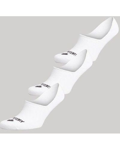 Superdry Coolmax Onzichtbare Sokken - Wit