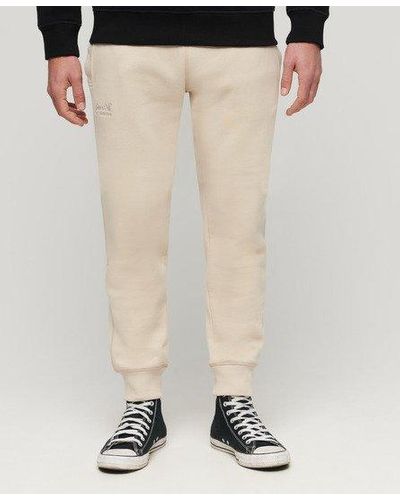 Superdry Essential Logo sweatpants - Natural