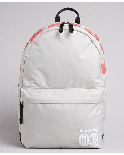 Superdry Vintage Terrain Montana Backpack Light Gray Size: 1size