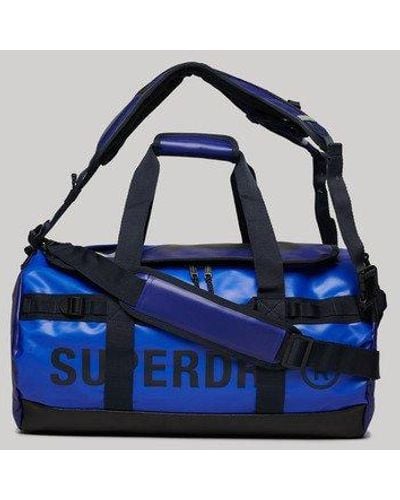 Superdry Tarp Barrel Bag - Blue