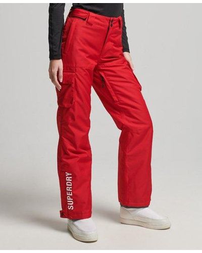 Superdry Sport pantalon rescue - Rouge