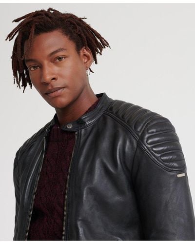 Men's Superdry Leather jackets from $160 | Lyst