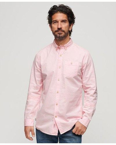 Superdry The Merchant Store - Long Sleeved Shirt - Pink