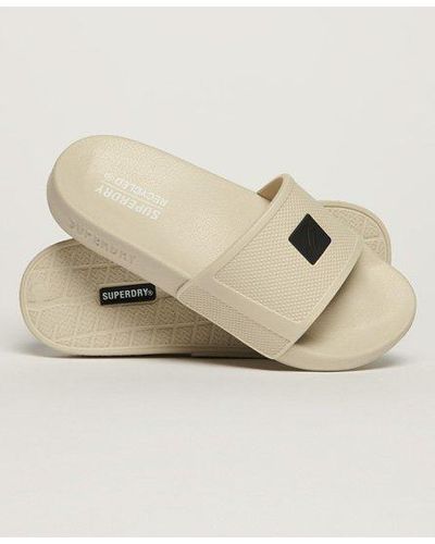 Superdry Code Tech Sliders - Natural